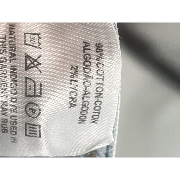 DL1961 Mara Instasculpt Straight Ankle Distressed Jeans Sz 28 - Picture 8 of 9